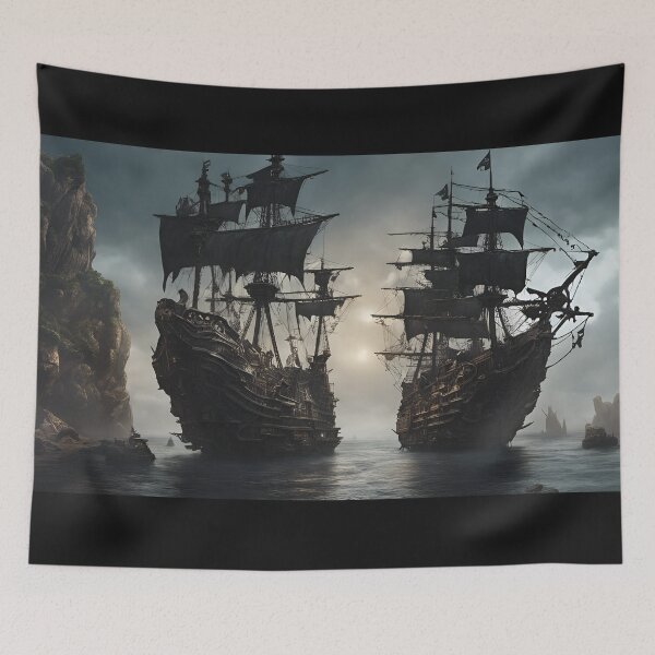 Item preview, Black Sails, Black Ships designed and sold by centaurius21.