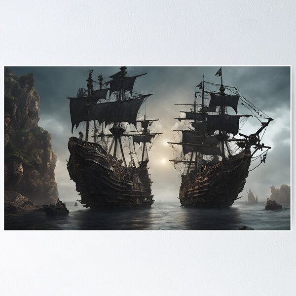 Item preview, Black Sails, Black Ships designed and sold by centaurius21.