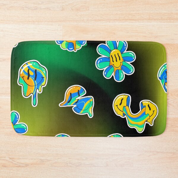 Item preview, Psychedelic Smiley Hippie designed and sold by MaiZephyr.