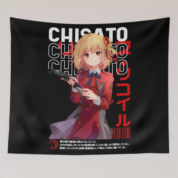 Item preview, Chisato Nishikigi - Lycoris Recoil designed and sold by YesterdayCharl.