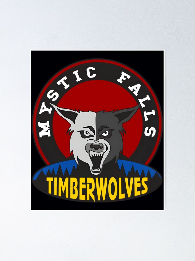 Mystic Falls Timberwolves Poster for Sale by kmfedkqhx10 Redbubble