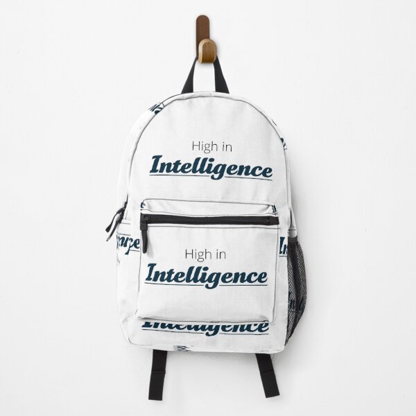 Item preview, High in Intelligence Black designed and sold by Artsemg.
