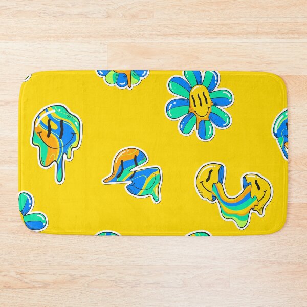 Item preview, Yellow Smiley Hippie designed and sold by MaiZephyr.