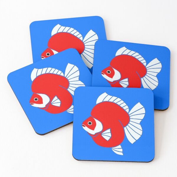 Item preview, Ryukin Red and White Goldfish Logo 0407 designed and sold by Nosnah.