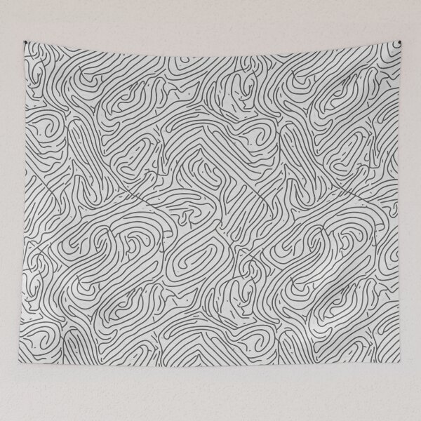 Item preview, Interconnected lines pattern designed and sold by CoolPixels.