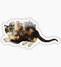 glitch tortoiseshell Sticker