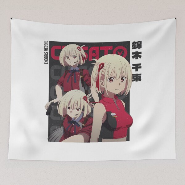 Item preview, Chisato Nishikigi Lycoris Recoil designed and sold by YesterdayCharl.
