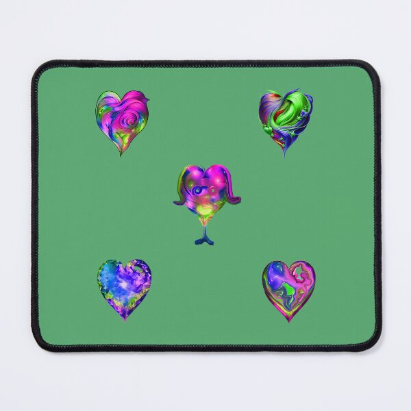 Item preview, Mermaid Hearts For Five Mermaids - Mermaid Theme Hearts 3 of 5 designed and sold by Beachy.