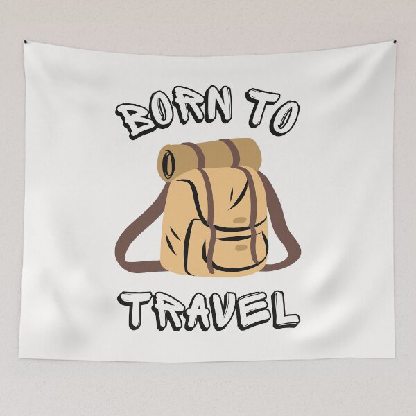 Item preview, Born To Travel designed and sold by EVANSTAGE.