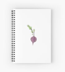 Beet Spiral Notebook