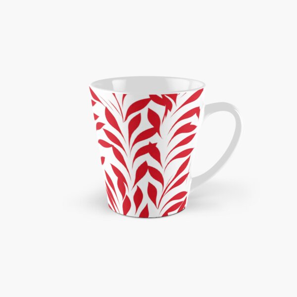 Aperçu de l'œuvre Motif de feuilles rouges créée et vendue par FineArtsPro.