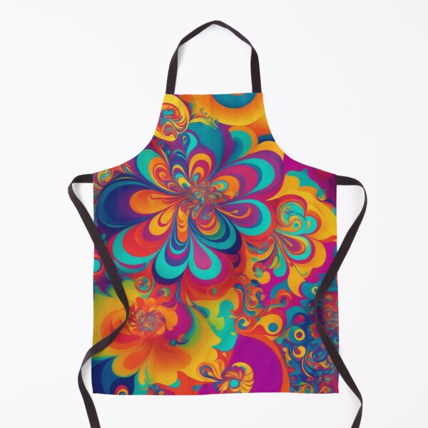 Item preview, Flower Power Colourful Flower Pattern designed and sold by druidwolfart.