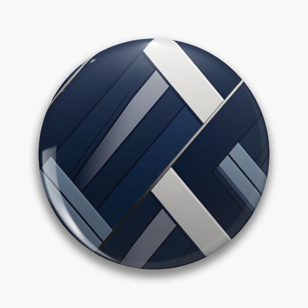 Item preview, Silver Streaks: Midnight Blue Meets Luminous Shine in Diagonal Stripes designed and sold by PaintbrushPlace.