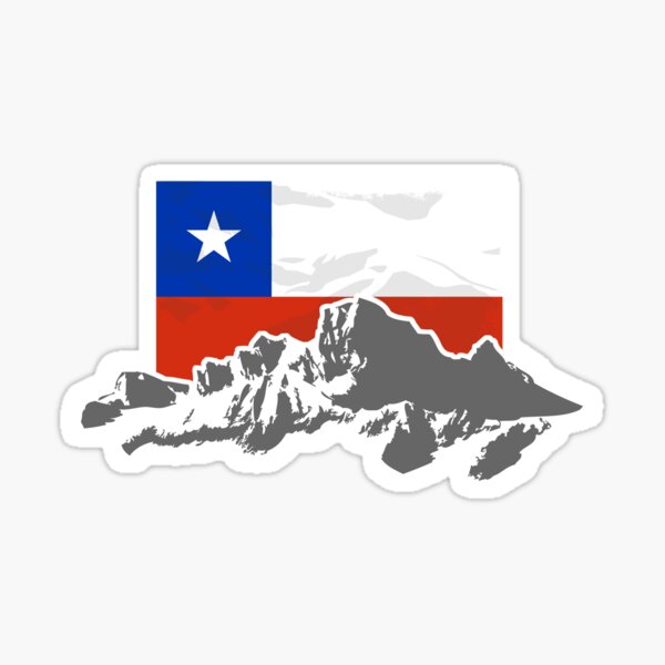 Chile Flag Sticker