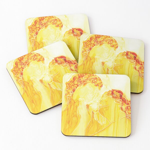 Item preview, Ancient Greek mythology alcohol ink art designed and sold by Klostee.