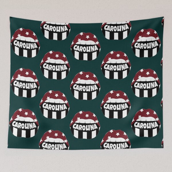 Item preview, CAROLINA Star Lips Design designed and sold by DaisySchowalter.