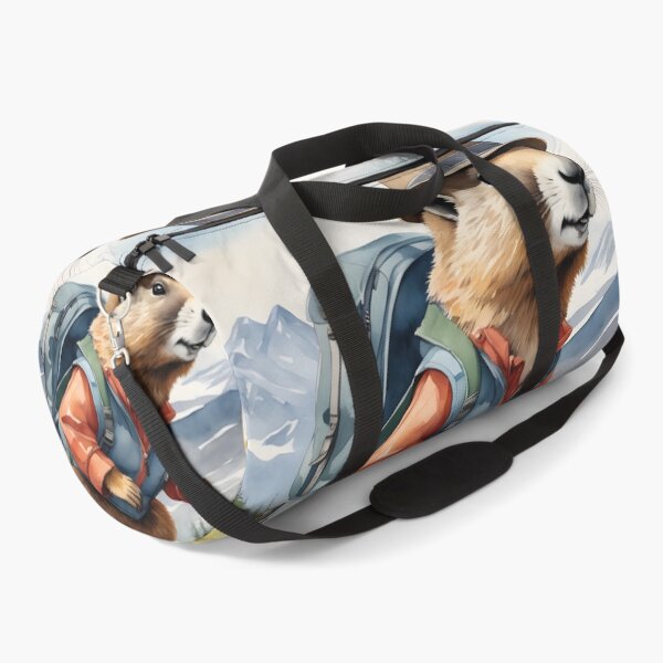 Item preview, funny marmot hikes in the mountains designed and sold by Mauswohn.