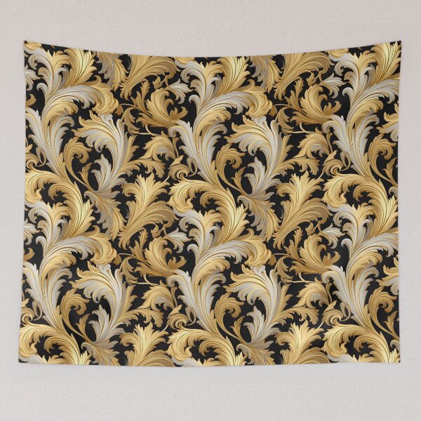 Item preview, Luxurious Baroque Collection with White and Gold Rod-Tone Accents designed and sold by AlienSkinEyes.