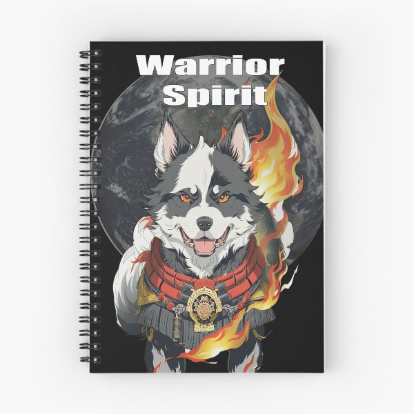 Item preview, Warrior Spirit Dog Flame Earth designed and sold by ThanaDesign.