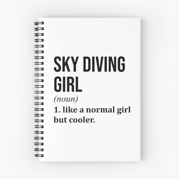 Item preview, Skydiving Girl Definition designed and sold by XCIV.