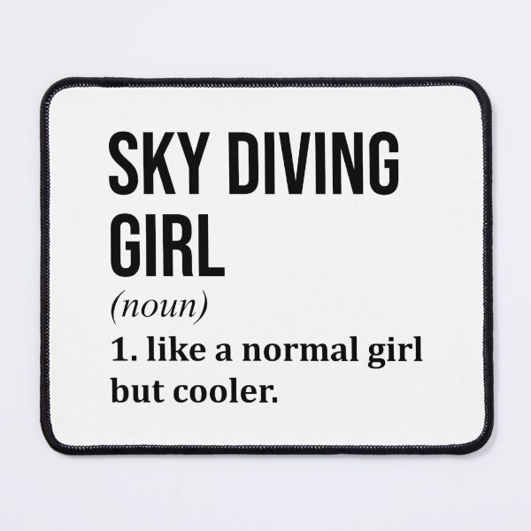 Item preview, Skydiving Girl Definition designed and sold by XCIV.