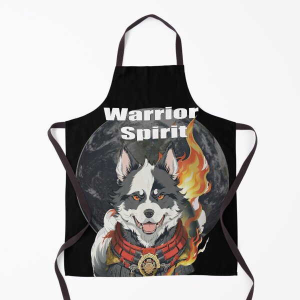 Item preview, Warrior Spirit Dog Flame Earth designed and sold by ThanaDesign.