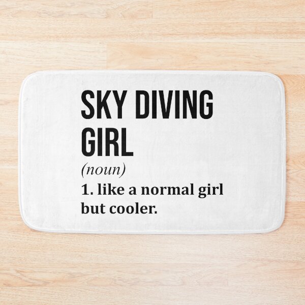 Item preview, Skydiving Girl Definition designed and sold by XCIV.