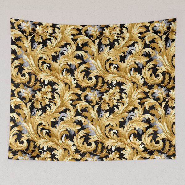 Item preview, Luxurious Baroque Collection with White and Gold Rod-Tone Accents designed and sold by AlienSkinEyes.
