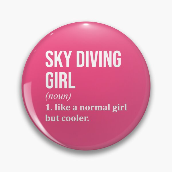 Item preview, Skydiving Girl Definition for Women designed and sold by XCIV.