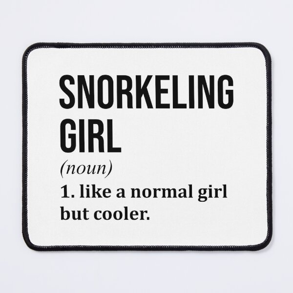 Item preview, Snorkeling Girl Definition designed and sold by XCIV.