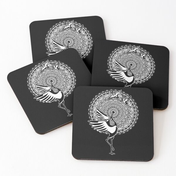 Item preview, Mandala Power Animals Crane Motif Mandala Totem Animals  designed and sold by AnnaMDesign.