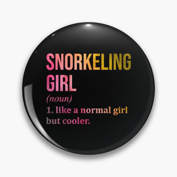 Item preview, Snorkeling Girl Definition in Watercolor designed and sold by XCIV.