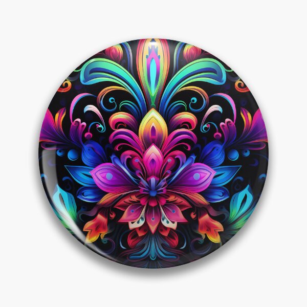 Item preview, "Hyper Realism Unleashed: Neon Ink Masterpiece" designed and sold by Art-Vortex-fr.