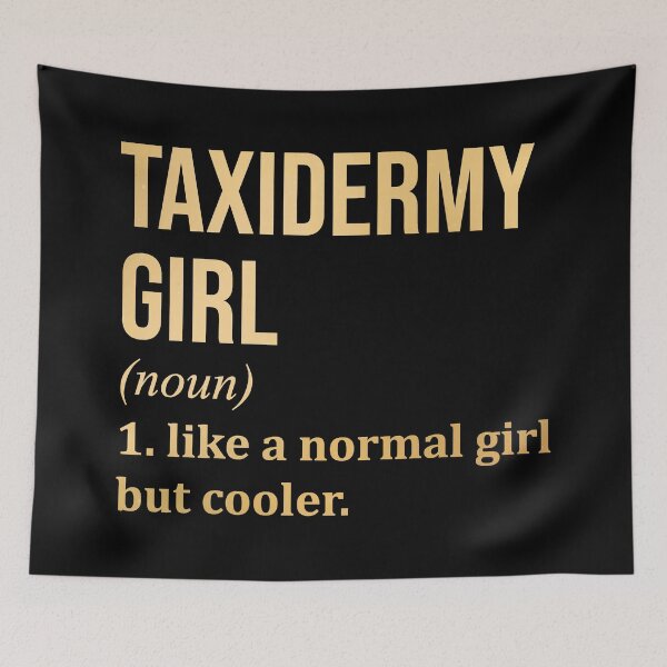 Item preview, Taxidermy Girl Definition in Gold designed and sold by XCIV.