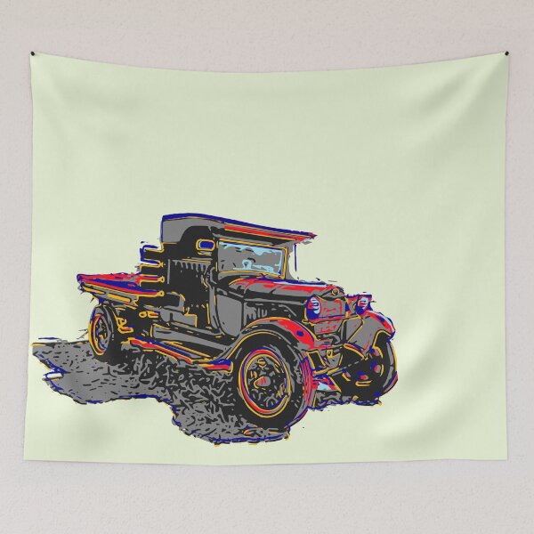 Item preview, Old Truck Digital Graphic Lithograph designed and sold by Mark Malinowski.