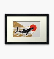 Whale shark Framed Print