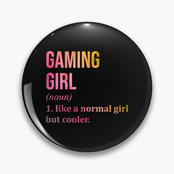 Item preview, Gaming Girl Definition in Watercolor designed and sold by XCIV.