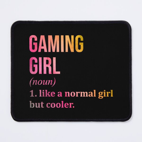 Item preview, Gaming Girl Definition in Watercolor designed and sold by XCIV.