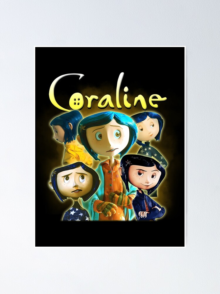 Coraline Poster  Coraline, Coraline movie, Coraline and wybie