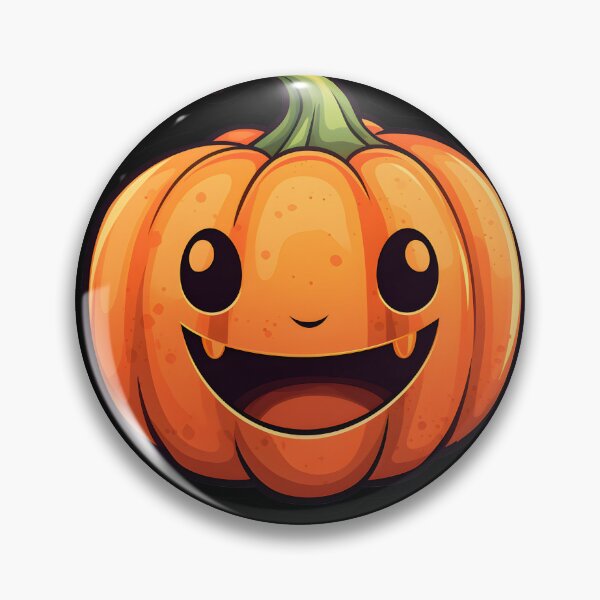 Item preview, happy pumpkin face  designed and sold by Wickystickers.