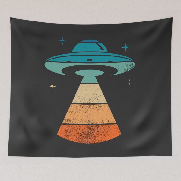Item preview, Retro ufo Sun Vintage designed and sold by PKK007.