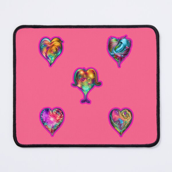 Item preview, Mermaid Hearts For Five Mermaids - Mermaid Theme Hearts 5 of 5 designed and sold by Beachy.