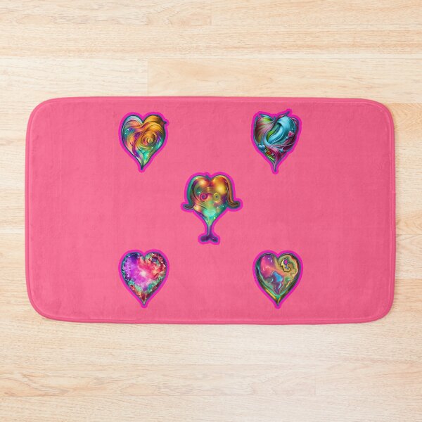 Item preview, Mermaid Hearts For Five Mermaids - Mermaid Theme Hearts 5 of 5 designed and sold by Beachy.