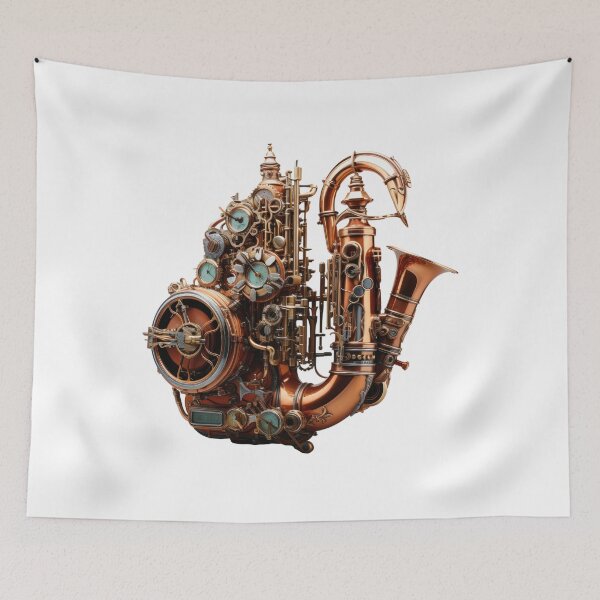 Item preview, Steampunk Brass instrument designed and sold by SteamJazzCafe.