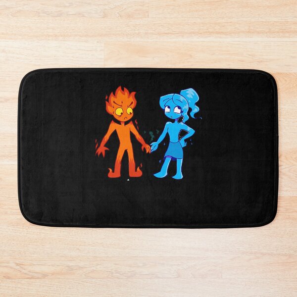 Item preview, Elemental Fire boy and Water girl designed and sold by SisterHaplo.