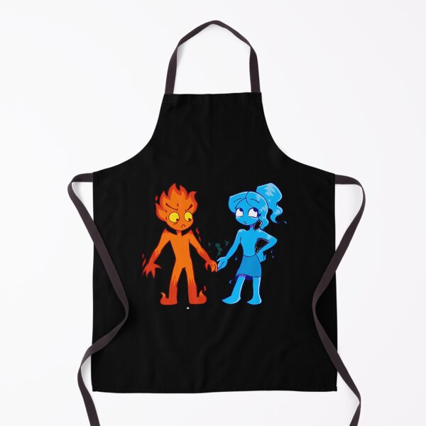 Item preview, Elemental Fire boy and Water girl designed and sold by SisterHaplo.