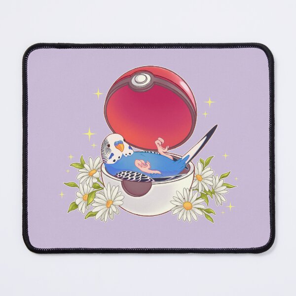 Item preview, catch your blue Budgie designed and sold by CuteBlueArt.