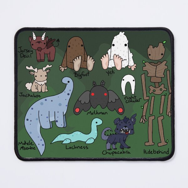 Item preview, Cryptid Monsters designed and sold by PhoCreations.