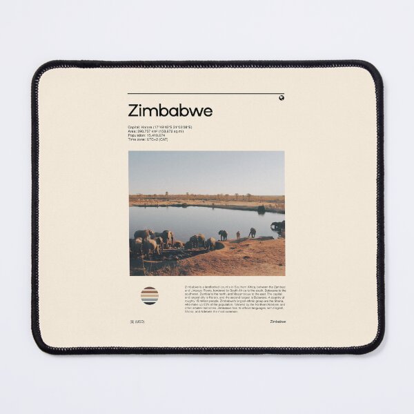 Item preview, Visit Zimbabwe (Travel poster) designed and sold by RabbitK.