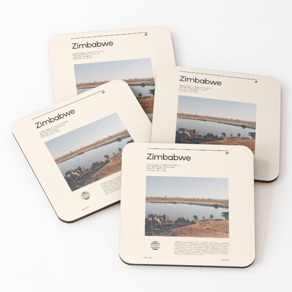 Item preview, Visit Zimbabwe (Travel poster) designed and sold by RabbitK.